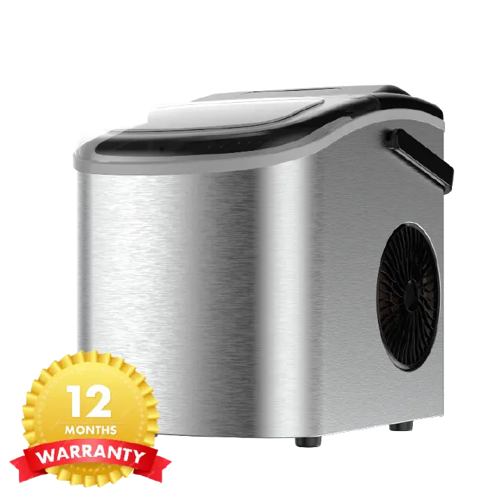 Volsmart ice maker Countertop 8-10KG/24h Mini Round Nugget Ice Making Machine Small Bullet Shape Icy Cube Maker Appliance  ice cube maker machine ice cube maker tray ice maker machine ice machine