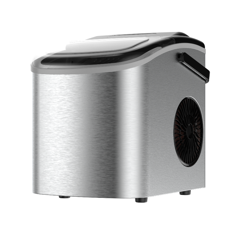 Volsmart ice maker Countertop 8-10KG/24h Mini Round Nugget Ice Making Machine Small Bullet Shape Icy Cube Maker Appliance  ice cube maker machine ice cube maker tray ice maker machine ice machine