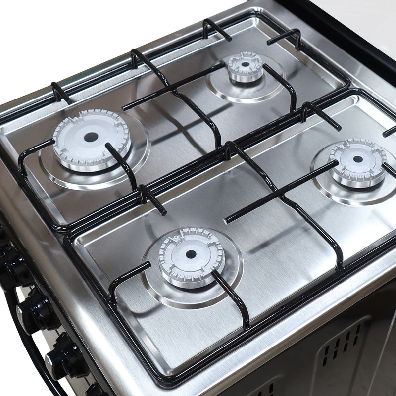 【Special Offer】Volsmart 4 Burners VGS-580 Free Standing 4 Gas Burners Oven Cooker Gas Cooker/ Free Standing Gas Cooker Cooking Range with 60L Oven 4 Gas Cooker + Gas Oven