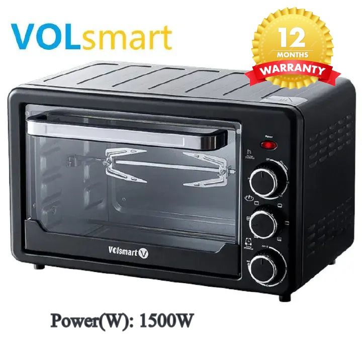 【New Year Sale】VOLSMART Oven 20L Electric Rotisserie Oven Electric Oven VL-OV0200 oven 20ltrs