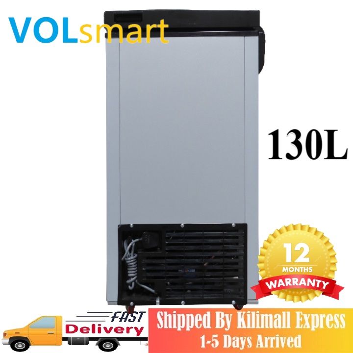 【Special Offer】Freezer Volsmart 130L Vertical Chest Freezer VL-BD130 Single Flip Drain Freezer Energy-saving Freezer Fast Cooling Refrigerator Freezer 130L freezer frozen freezer household freezer box