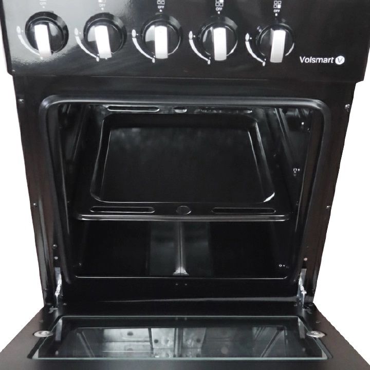 【hot】Volsmart cooker 4 Burners VGS-580 Free Standing 4 Gas Burners Oven Cooker Gas Cooker/ Free Standing Gas Cooker Cooking Range with 60L Oven 4 Gas Cooker + Gas Oven Gas stove