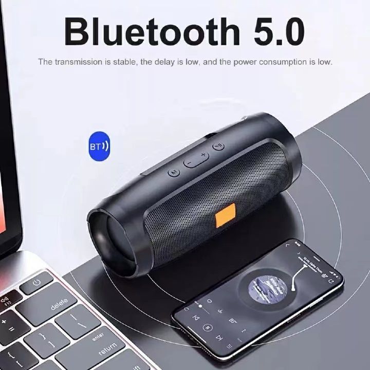 【Hot】VL-BS007 Bluetooth Accessories Waterproof Subwoofer Portable Bluetooth Wireless Speaker Surround Loudspeaker TF Card Sound Box TWS USB Flash Drive Wireless Speakers bluetooth speaker portable