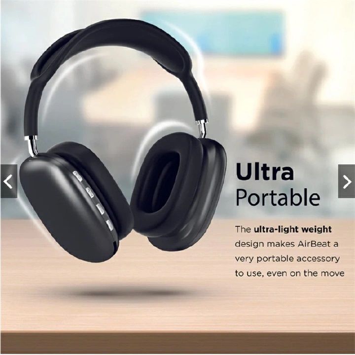 Volsmart VL-BEP009 Wireless Bluetooth 5.1 Wireless P9 Pro Max Bluetooth Headphones With Microphone Noise Canceling Earbuds Gaming Headset Stereo HiFi Earphones TFT Bluetooth earphone