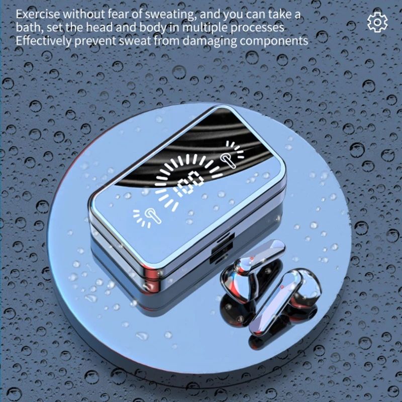 【HOT】VOLSMART VL-BES20 Wireless TWS Earphone Business Bluetooth Earpods Power Digital Display 5.1 Sports Hanging Ear Touch Earphone Waterproof  Earphone Wireless Bluetooth headset Bluetooth earbuds