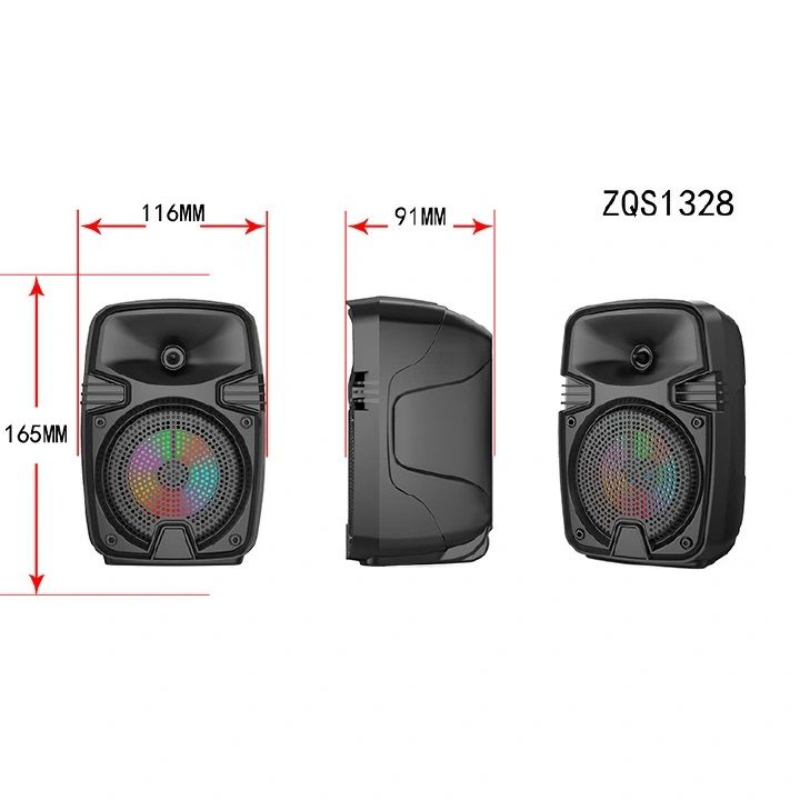 【hot】VL-BS1328 Volsmart Bluetooth Speaker Woofer Surround Stereo Portable RGB Lights High-Power Ball Subwoofer Computer Speaker Plug-in Card Subwoofer