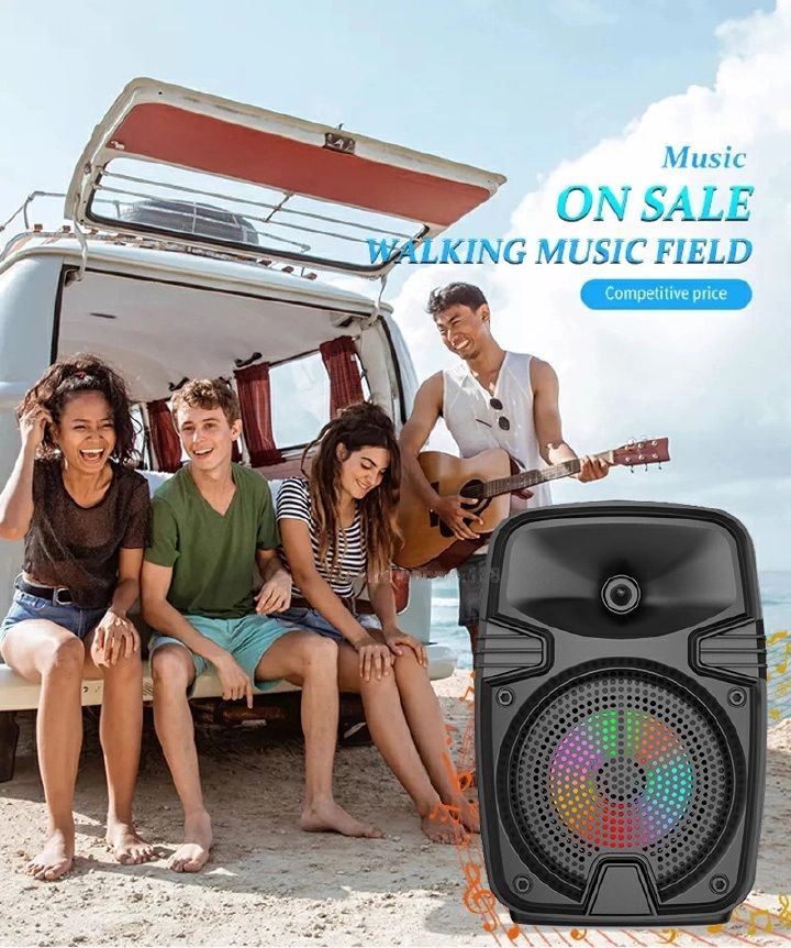 【hot】VL-BS1328 Volsmart Bluetooth Speaker Woofer Surround Stereo Portable RGB Lights High-Power Ball Subwoofer Computer Speaker Plug-in Card Subwoofer