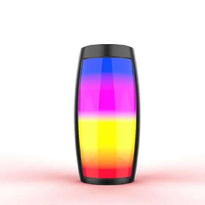 【HOT】VL-BS1202 Portable Colorful Lights Wireless Bluetooth Speaker AUX Audio TF Card USB Playback Portable Audio Video Portable Speakers Docks Bluetooth Speakers