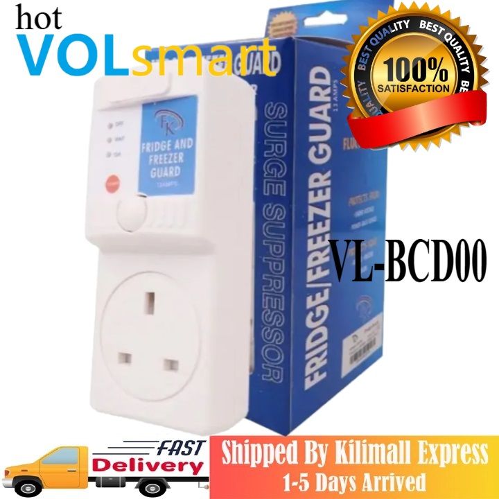 【Special Offer】Volsmart fridge guard protector  Superking Fridge Guard Low Voltage Stabilizer Surge Protector Voltage Protector for Home Appliances Tv GuardTV/DVD Guard
