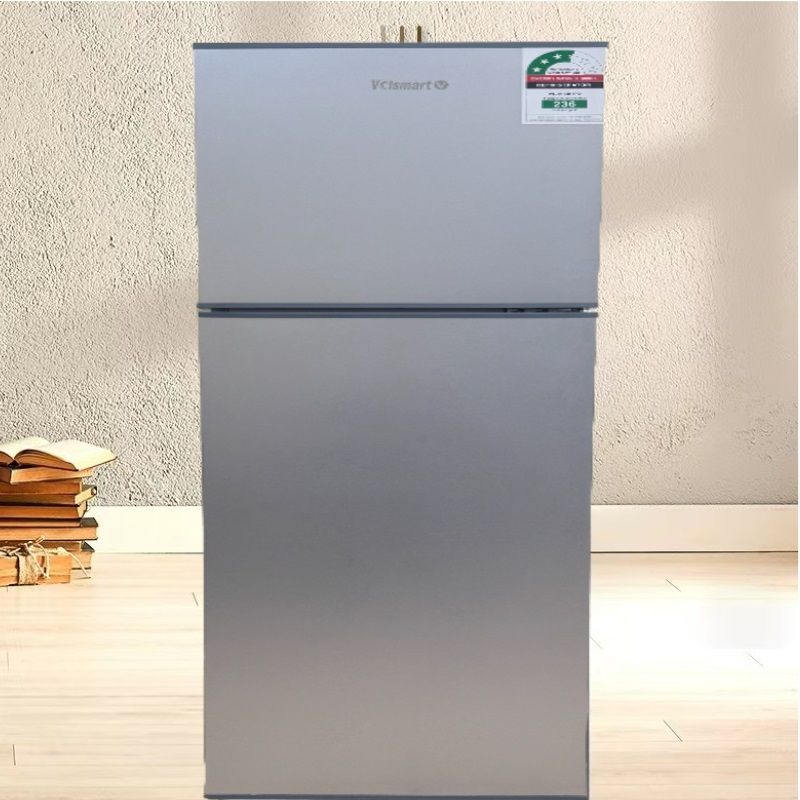 Volsmart 172L Fridge Freezer VL-BCD172 Energy Saving Double Doors Refrigerator 172L fridge double door Direct Cool fridge Refrigerator fridges and freezers fridge172ltrs fridge 172 fridge 172L
