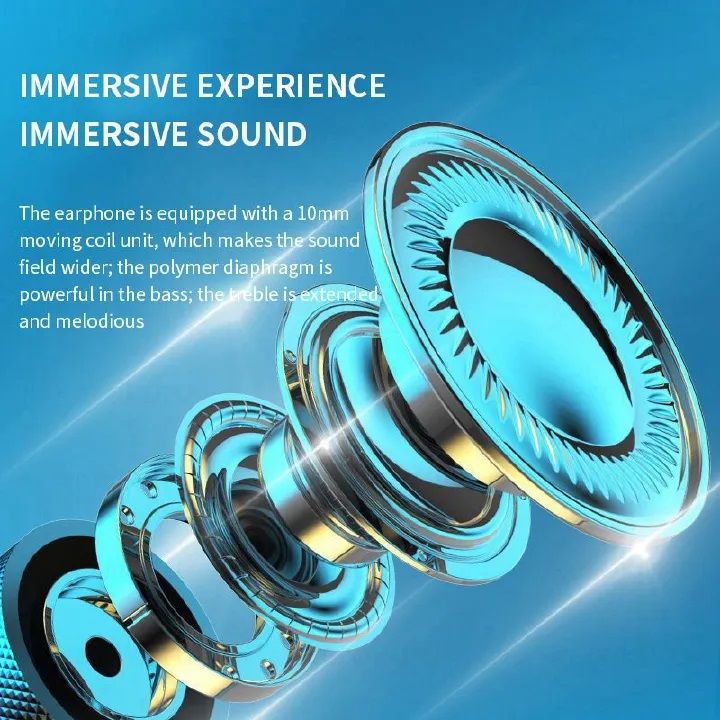 VL-ES0B3 Wireless Bluetooth Neckband Waterproof Sports Earphone with Sweatproof in-Ear Retractable Earbuds,Noise Cancelling Earphones For Workout, Running, Driving.