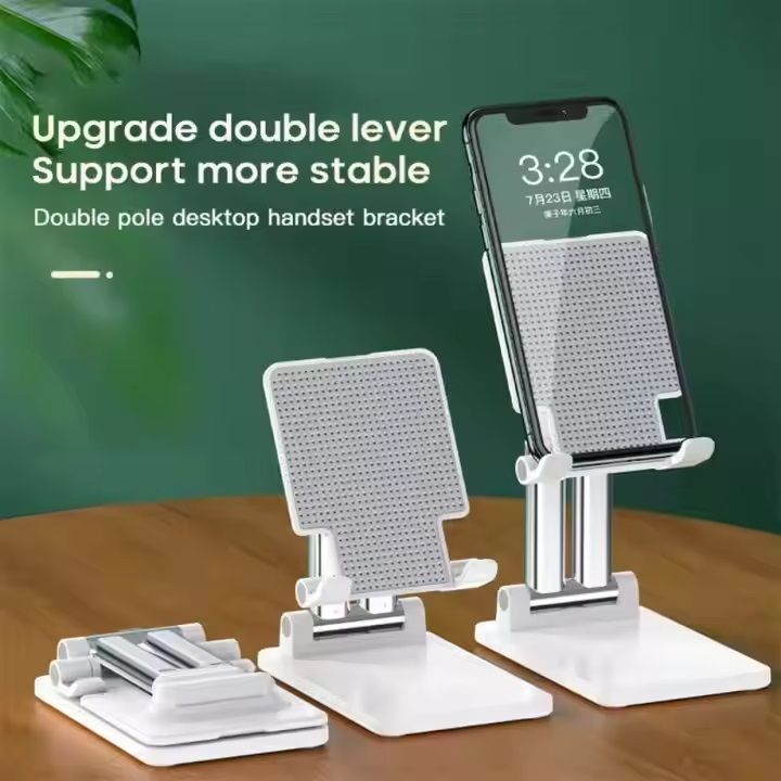 VL-SJ002 Mobile desktop stand Mobile Phone Holder Stand For Phone Pad Adjustable Tablet Foldable Table Desktop phone stand
