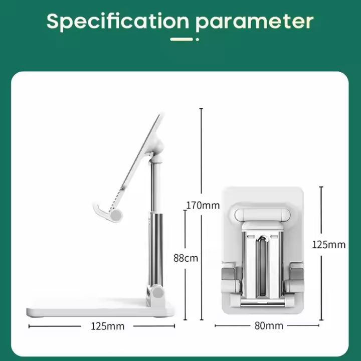 VL-SJ002 Mobile desktop stand Mobile Phone Holder Stand For Phone Pad Adjustable Tablet Foldable Table Desktop phone stand