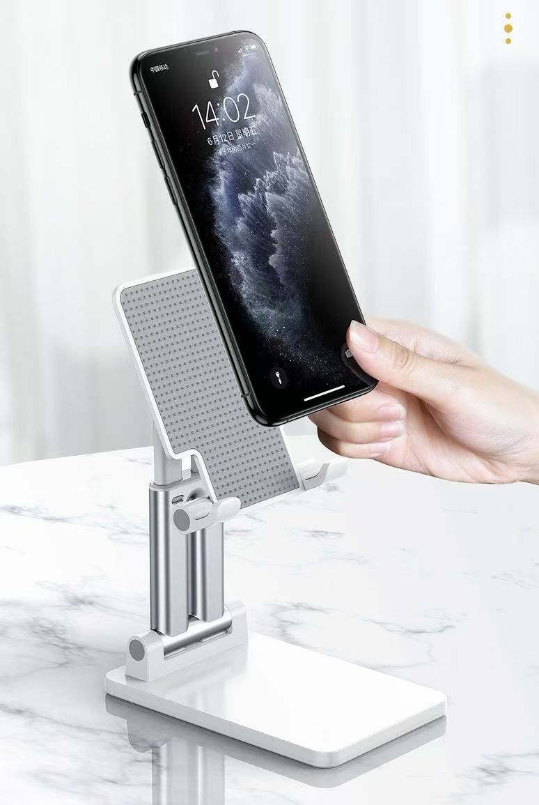 VL-SJ002 Mobile desktop stand Mobile Phone Holder Stand For Phone Pad Adjustable Tablet Foldable Table Desktop phone stand