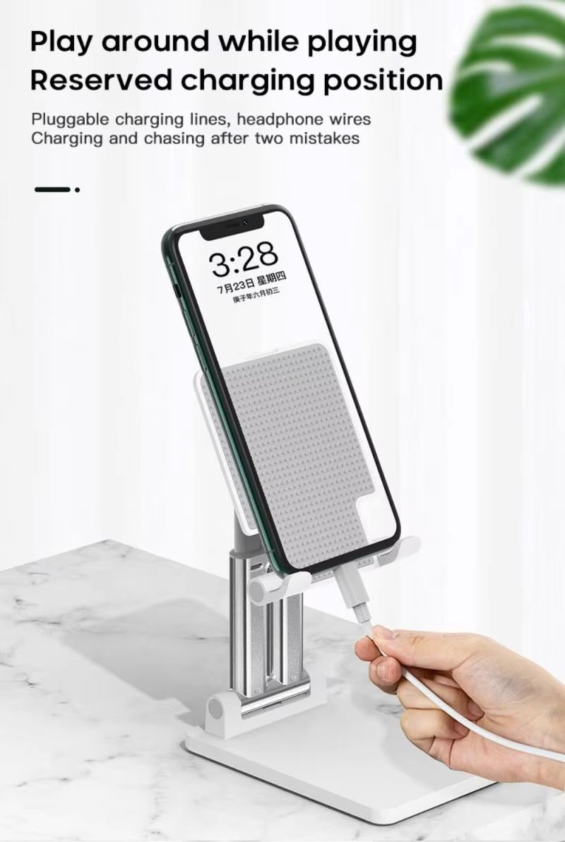 VL-SJ002 Mobile desktop stand Mobile Phone Holder Stand For Phone Pad Adjustable Tablet Foldable Table Desktop phone stand