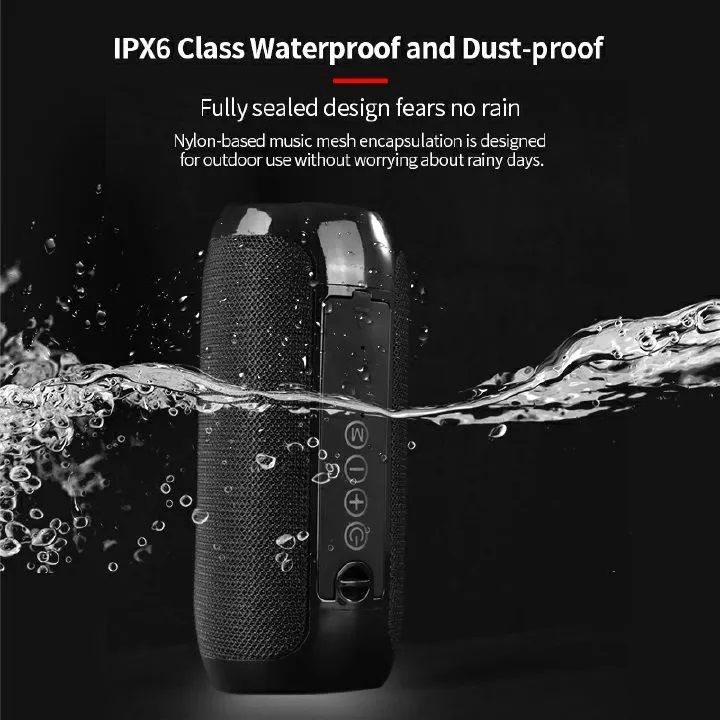 VL-BS117 VOLSMART store Bluetooth Accessories Waterproof Subwoofer Portable Bluetooth Wireless Speaker Surround Loudspeaker TF Card Sound Box TWS USB Flash Drive Wireless Speakers bluetooth speaker