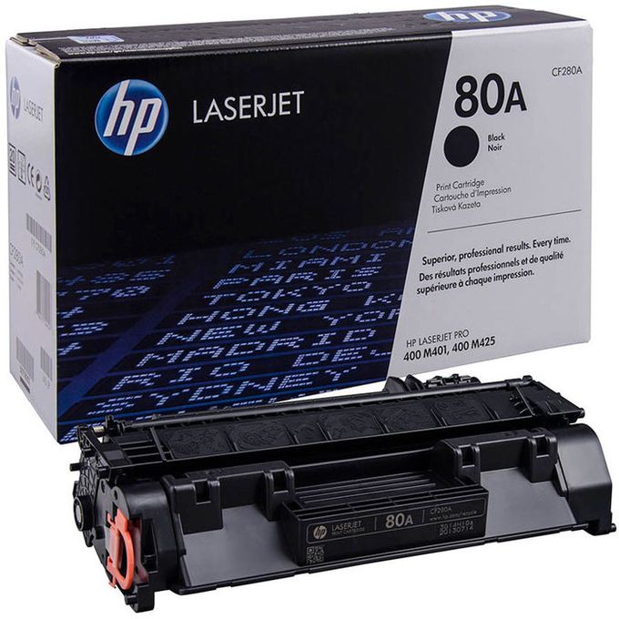 HP 80A LaserJet Toner Cartridge(CF280A)