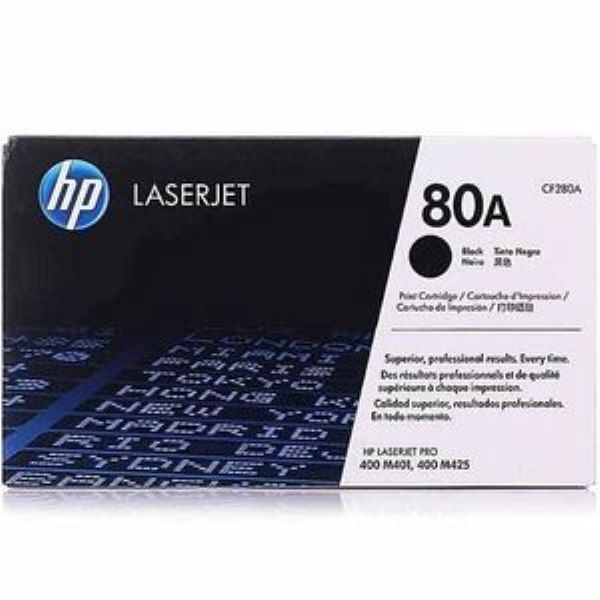 HP 80A LaserJet Toner Cartridge(CF280A)