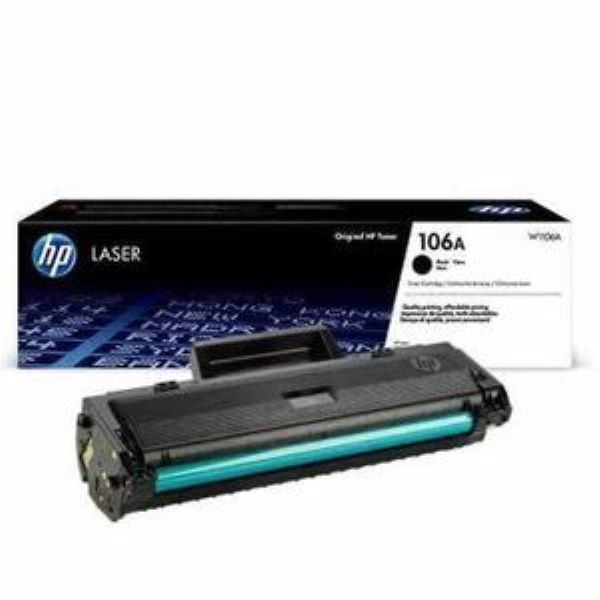 HP 106A Black Laserjet Toner Cartridge (W1106A)