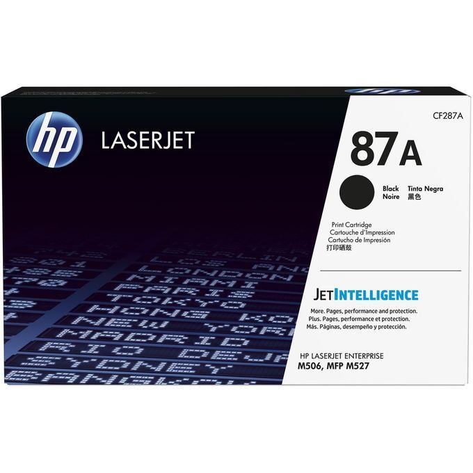 87A Black  LaserJet Toner Cartridge (CF287A)