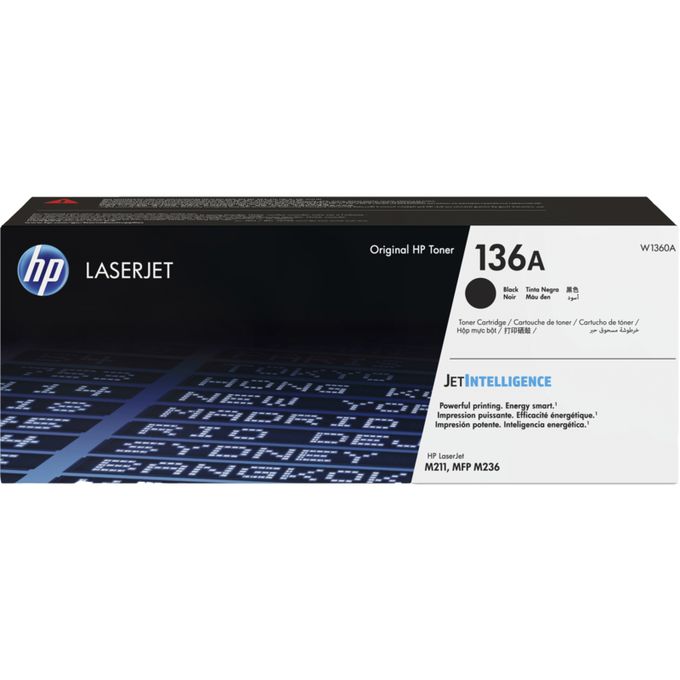 HP 136A LaserJet Toner Cartridge (W1360A)