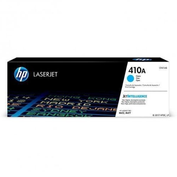 HP 410A Cyan LaserJet Toner Cartridge (CF411A)