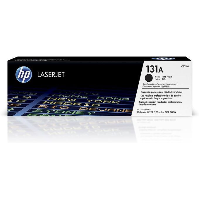 HP 131A Black LaserJet Toner Cartridge (CF210A)