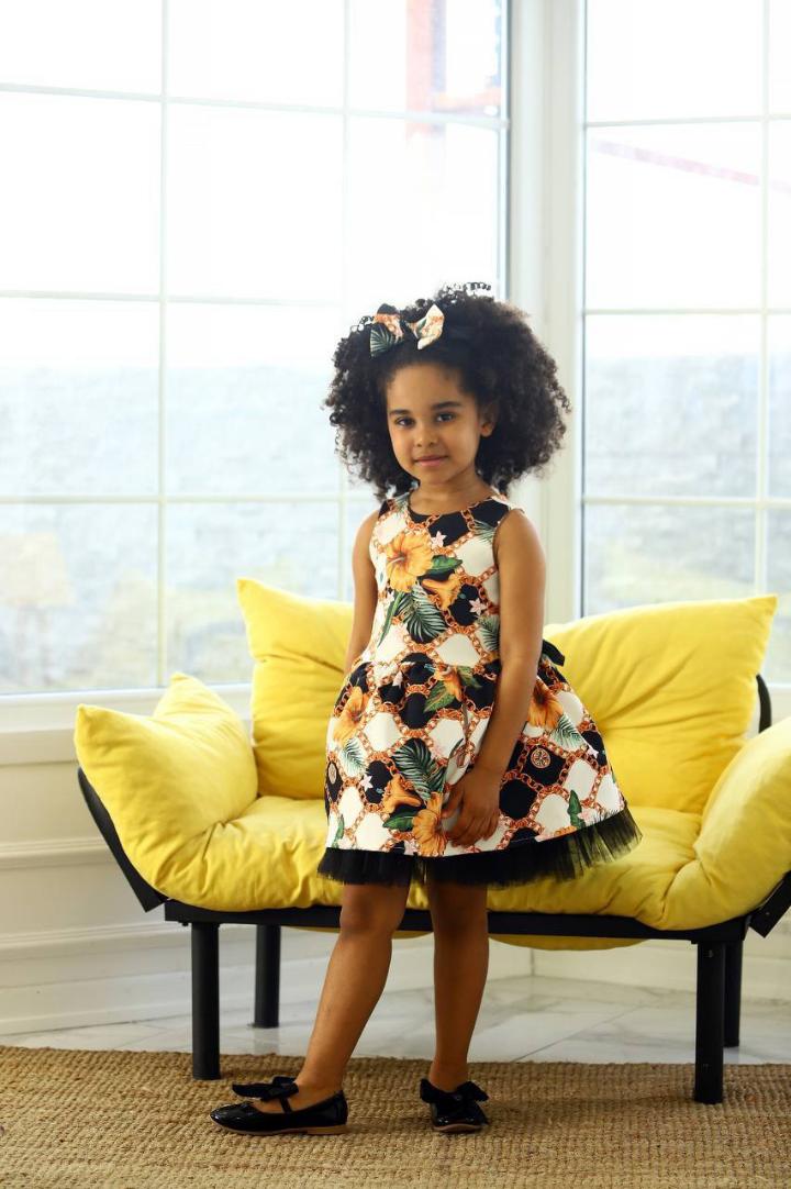 Kids clothing girl dress 3-10(years) elegant, stylish from Turkey.