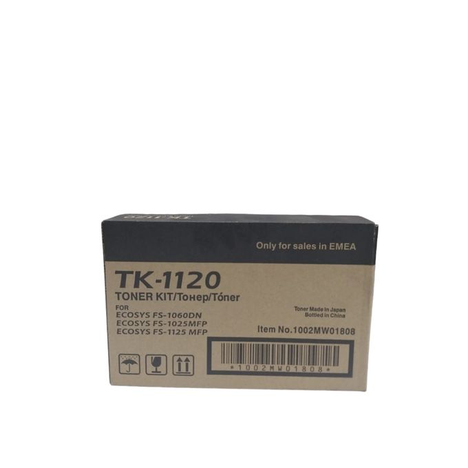 Kyocera Tk 1120 TK1120 Toner Cartridge 
Compatible Brand: Kyocera
Cartridge’s Status: Full
Color:                    Black