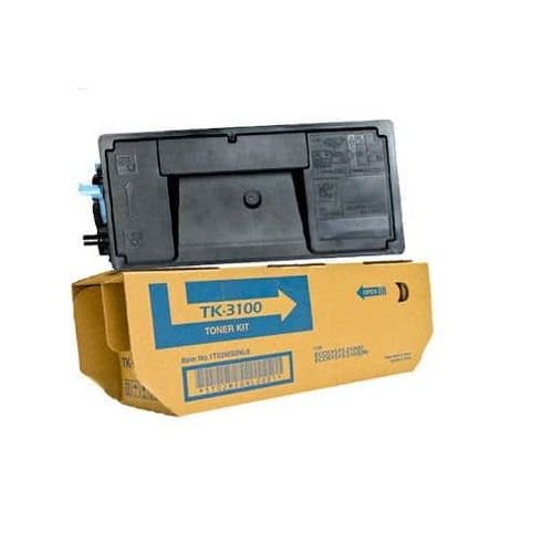Kyocera Tk 3100 TK3100 toner cartridge Key Features
Type:                          Toner cartridge
Compatible Brand:   Kyocera
Cartridge’s Status:    Full