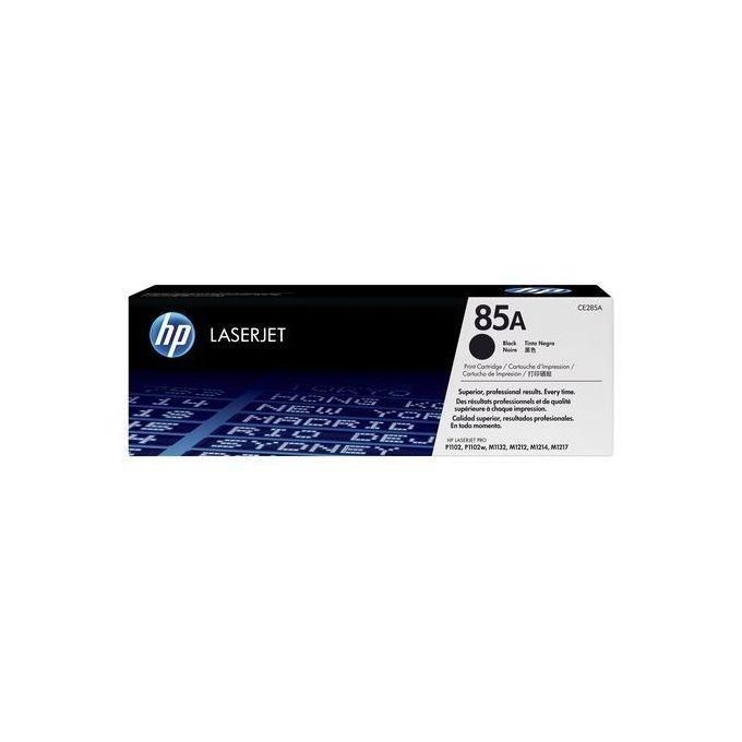 HP 85A HP85A HP 85 A LaserJet Toner Cartridge (CF285A) Key Features
Color(s) of printing supplies: Black
Page yield (color): ~1,500 pages
Print Technology ~Laser
Model ~CF285A