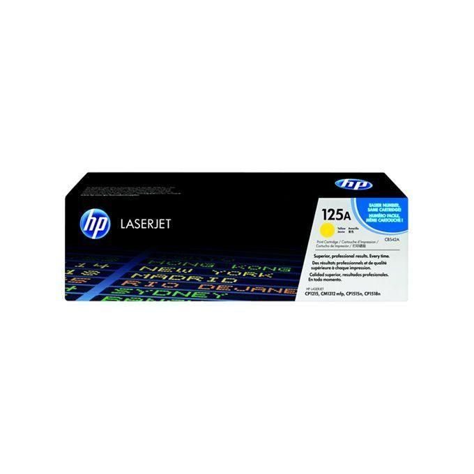 HP 125A HP125A HP 125 A 125A HP  B Y C M LaserJet Toner Cartridge (CB  The HP 125A Black toner is compatible with the following printers: