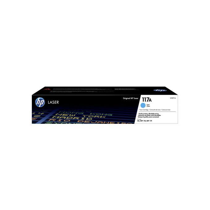 HP 117A HP117A HP 117 A 117A HP Laserjet Toner Cartridge CYAN ,black ,yellow, magenta  (W2071A)