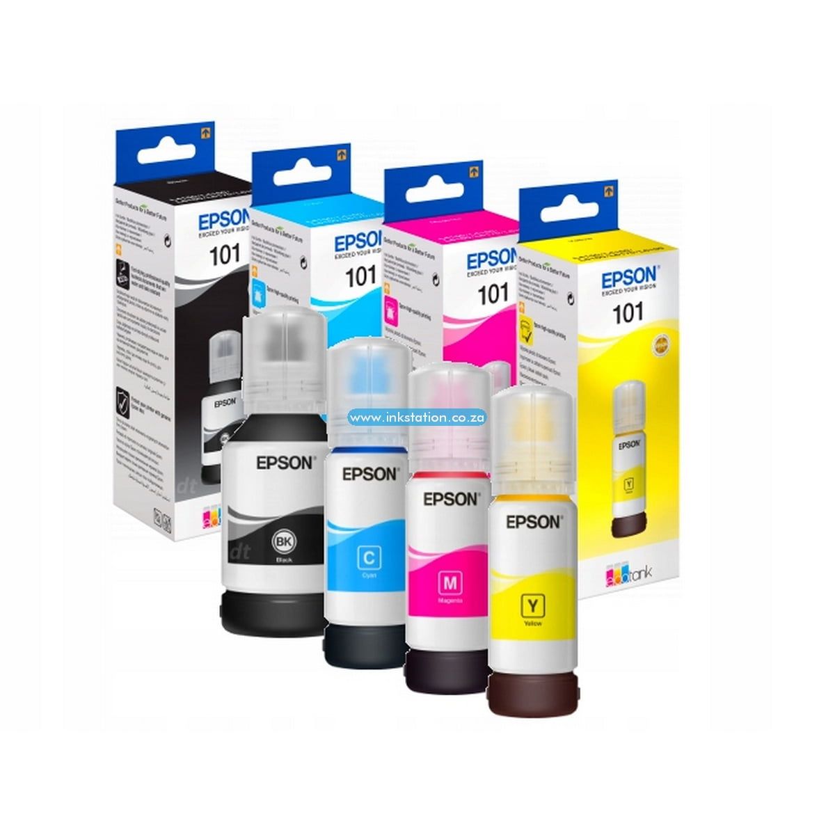 Epson 101 EPSON101 101 EPSON Black EcoTank ink bottle Compatible Main Units
EcoTank L6190
EcoTank L6176
EcoTank L6170
EcoTank L6160
EcoTank L6270
EcoTank L6290
EcoTank L4160
