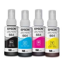 Epson 664 Ink EPSON664 INK EPSON 664 INK  Available in Black, Magenta, Cyan and Yellow Key Features

Color: Black, Cyan, Yellow, Magenta