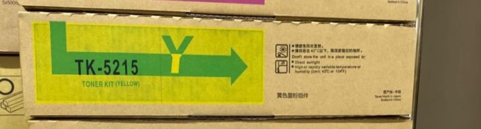 TK 5215 Toner tk5215 toner cartridge black cyan magenta yellow