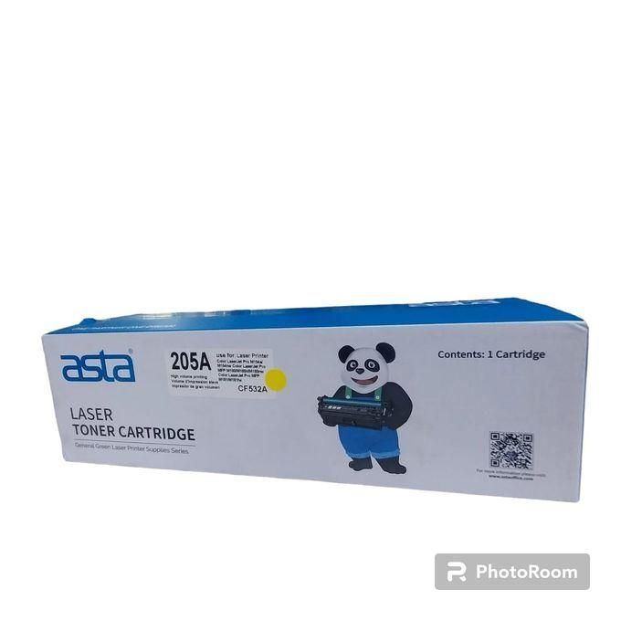 Asta 205A CF532A Toner Cartridge Yellow,Cyan,Magenta, black asta205