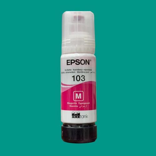 Epson103 Original EPSON103 INK 103 INK INK 103 Eco Tank Ink Bottle - Black, cyan, yellow,magenta print with ease using the original epson ink for less