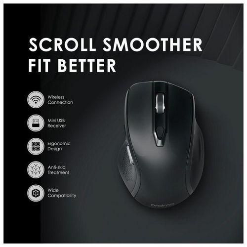 Oraimo OraimoSmartMouse P Anti-skid Ergonomic Design Wide Compatibility Professional Wireless Mouse