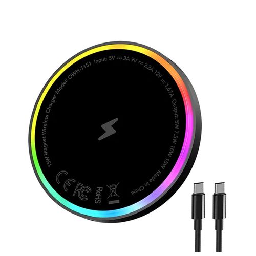Oraimo PowerDock OWH-1151 15W Wireless Charging Pads- Black