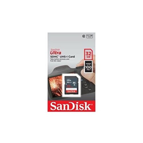 Sandisk SD CARD 32GB 100/120Mb/s For Camera