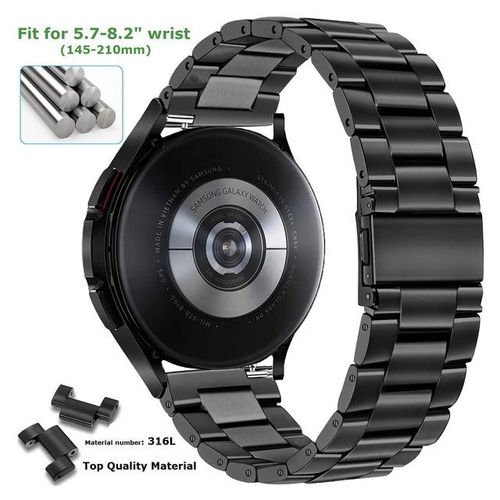 22mm Metal Strap For Samsung Galaxy Watch 46mm/3/gear S3/huawei Watch Gt 2-3 46mm Stainless Steel Wristband For Amazfit Gtr