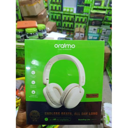 Oraimo Quality BoomPop Lite ENC Over-Ear Wireless Headphones