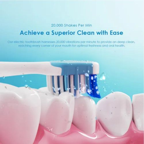 Oraimo SoniCare Electric Toothbrush With 8 Replacement Brushes