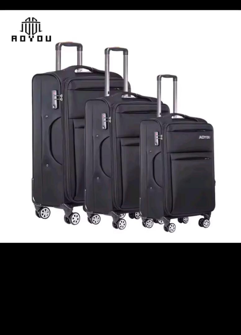 oft Case 3 in 1 Luggage Set, Suitcase briefcase Luggage Spinner Bags,
