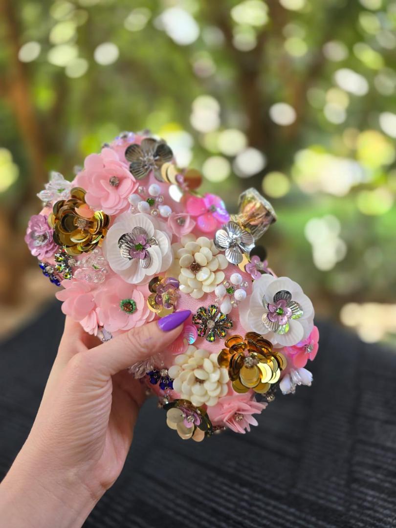 Beautiful Women Clutches Flower Evening Handbag Chain Strap Shoulder Bag handbag Wedding bag purse