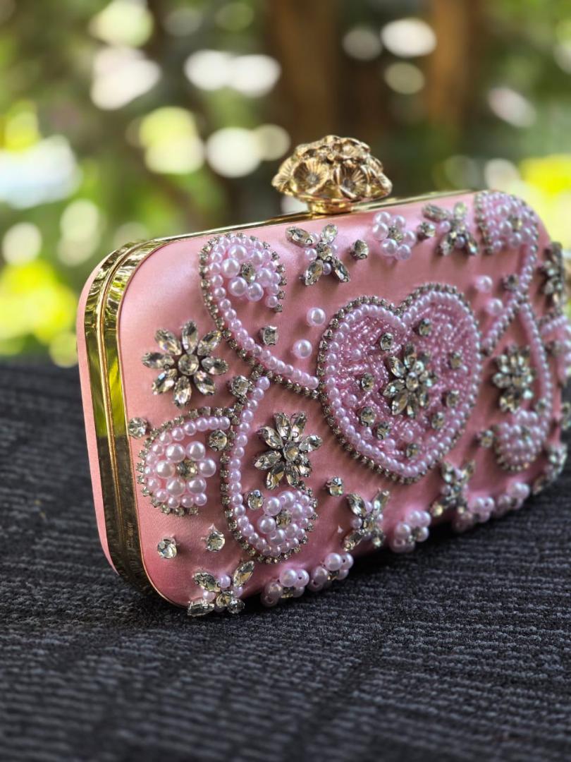 Beautiful Women Clutches Flower Evening Handbag Chain Strap Shoulder Bag handbag Wedding bag purse