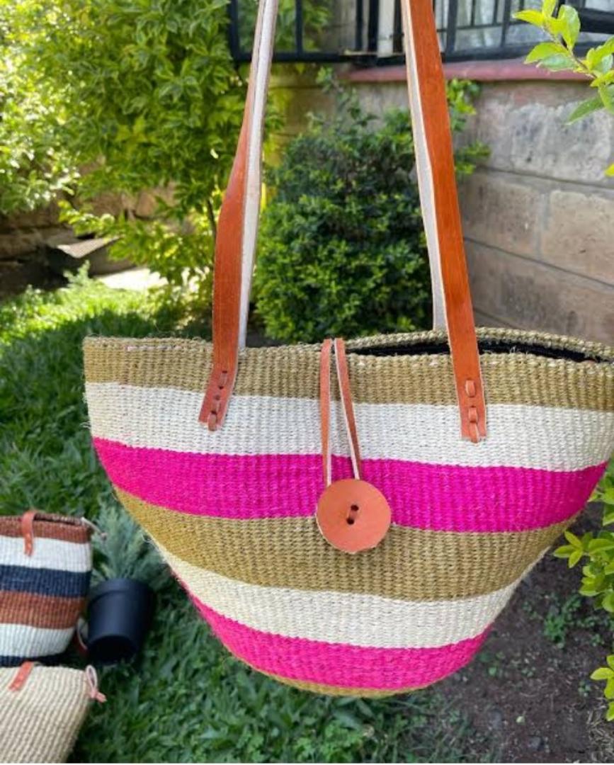Handcrafted Kiondo bags