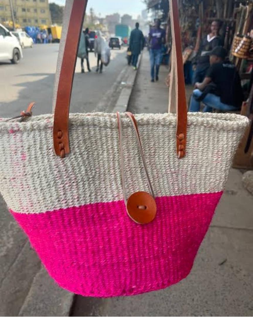 Handcrafted Kiondo bags