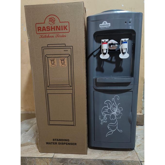 EMBRACE THE NEWEST Grey Rashnik hot and normal water dispenser This water dispenser appeals to preferences of everyone in your office by dispensing Hot and normal water with a simple push of a butto